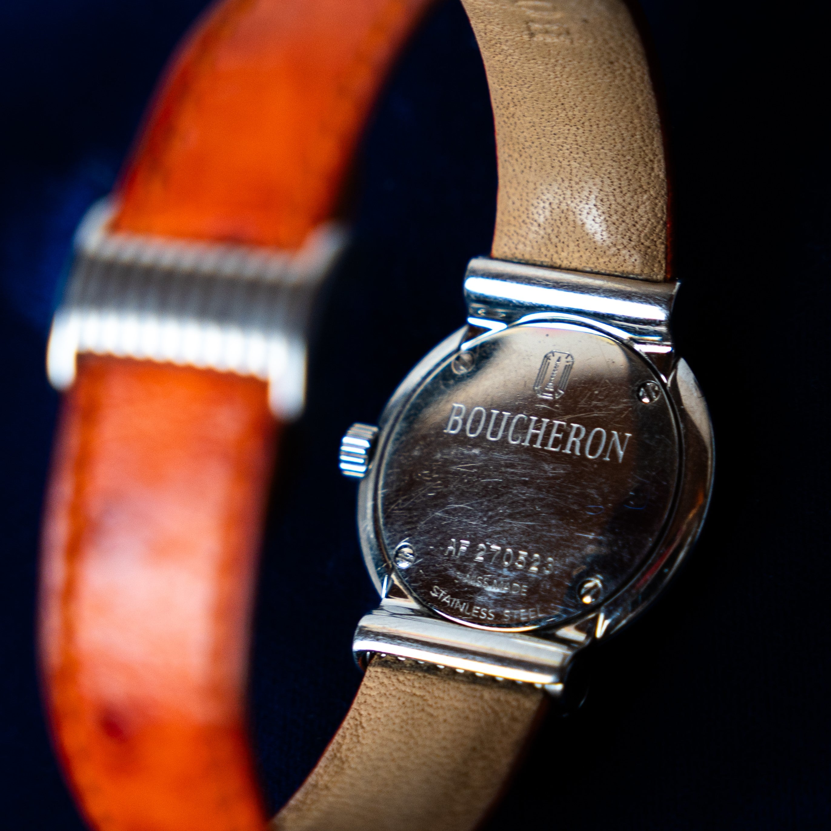 BOUCHERON SOLIS LADY BI-COLOR STEEL