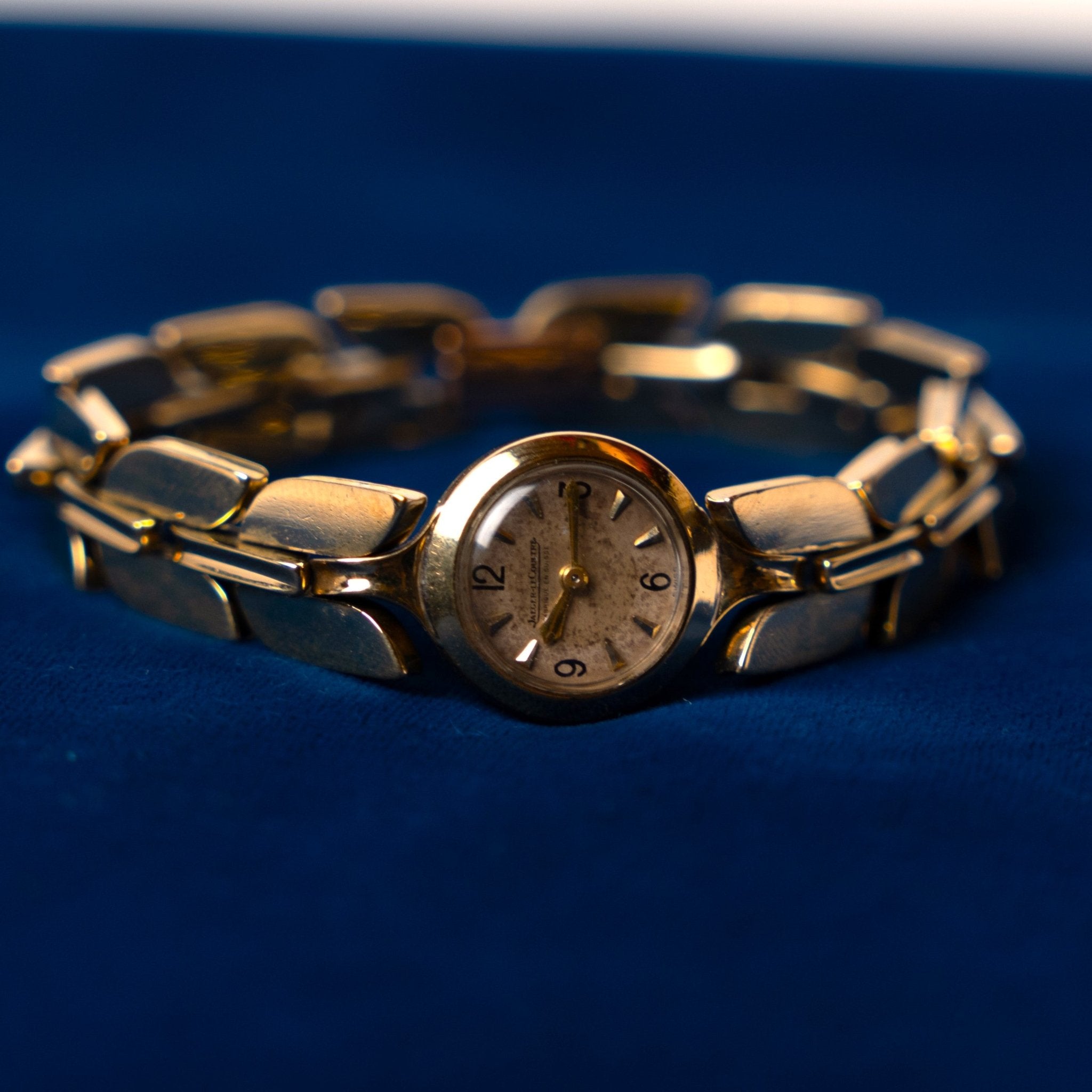 JAEGER - LECOULTRE LADY MICRO OR JAUNE - montre vintage - Contre - Temps Paris