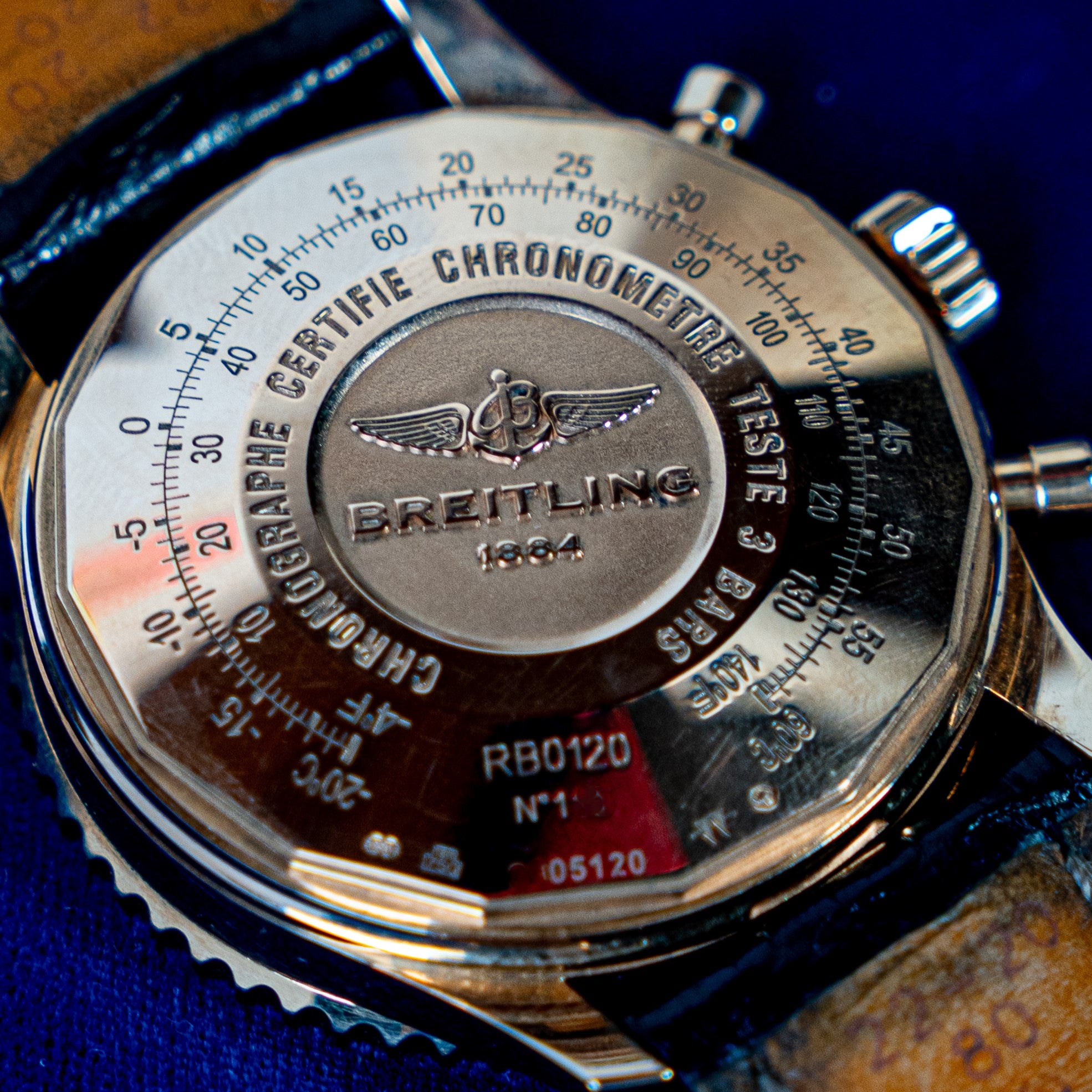 BREITLING NAVITIMER CHRONOGRAPHE OU ROSE