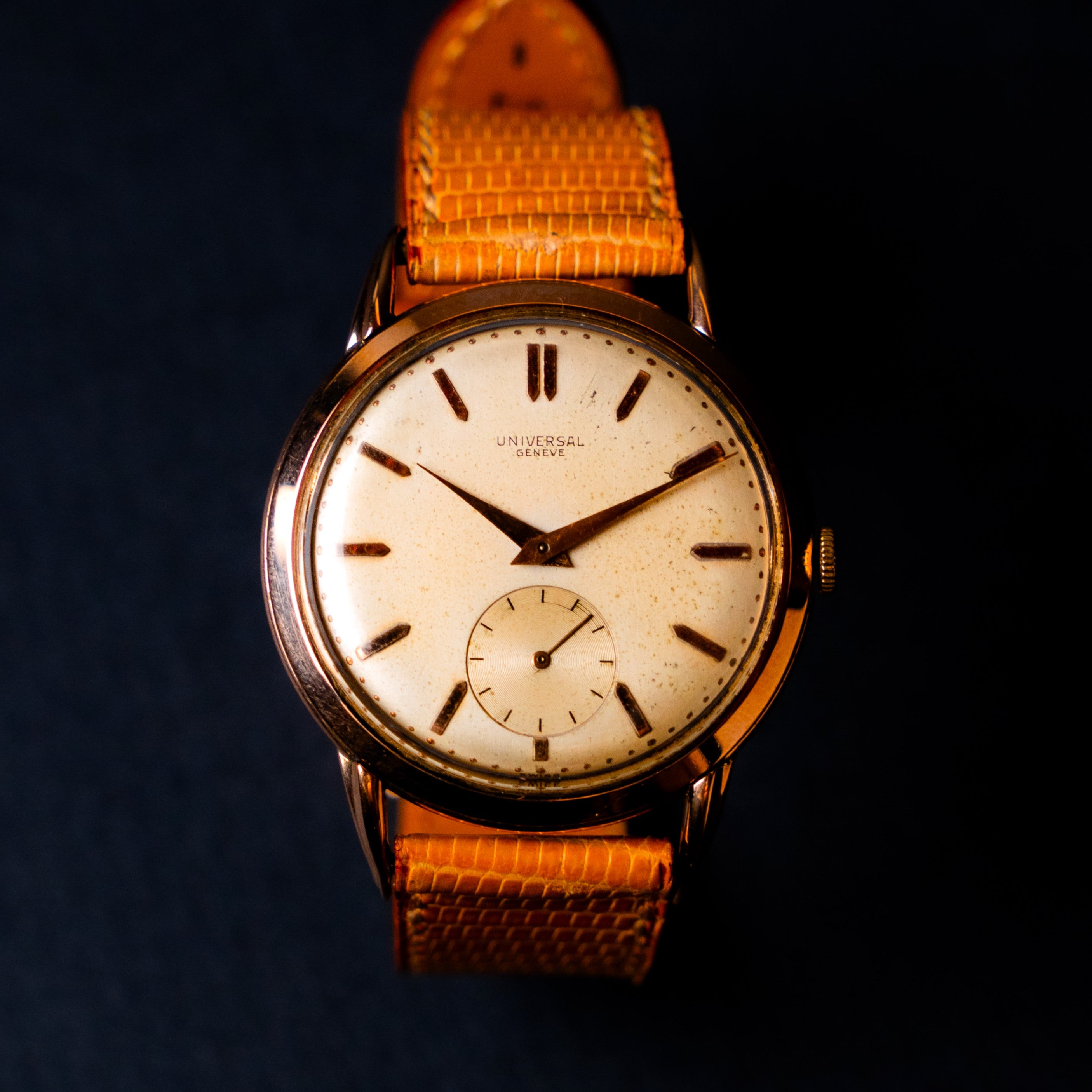 UNIVERSAL GENEVE CLASSIC ROSE GOLD