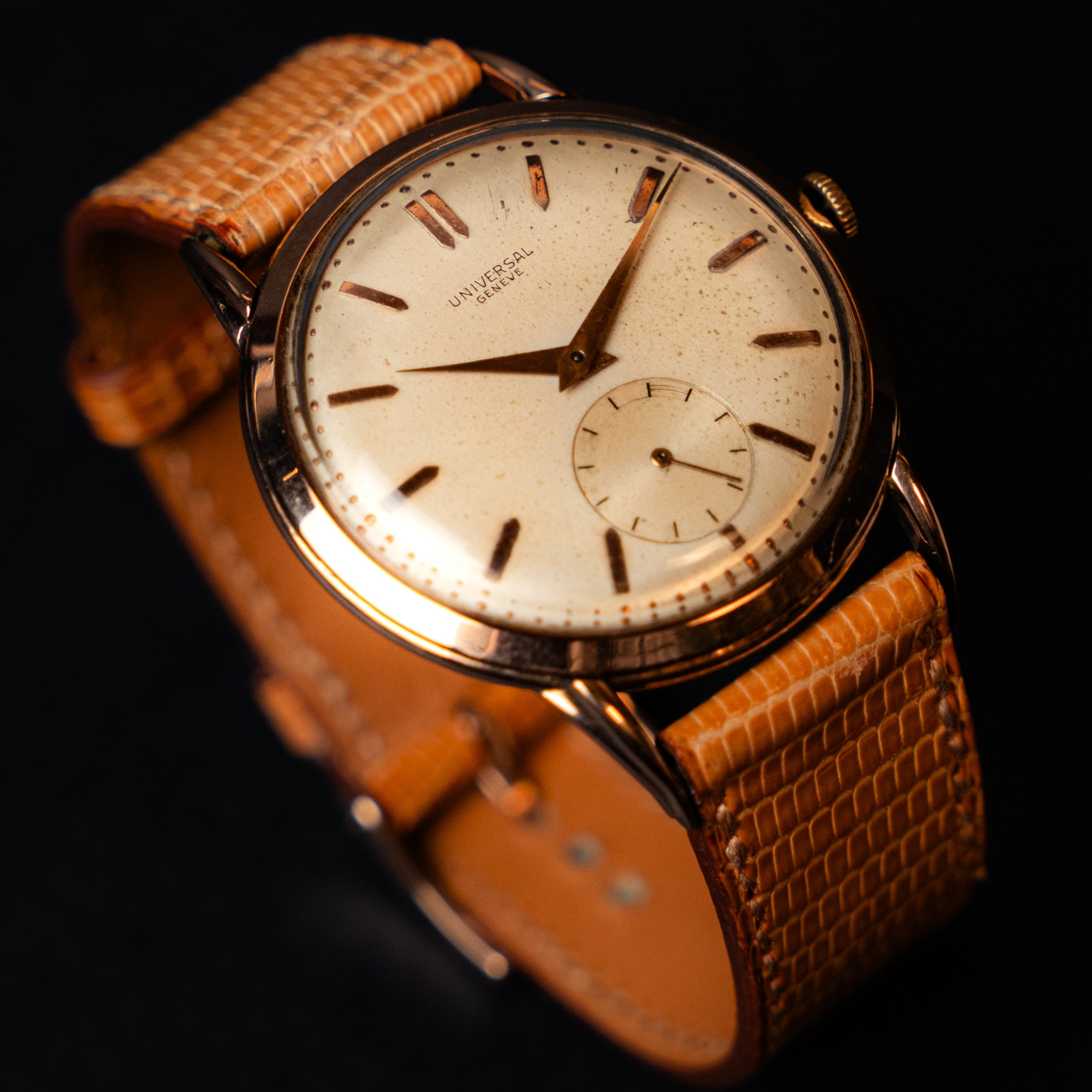 UNIVERSAL GENEVE CLASSIC ROSE GOLD