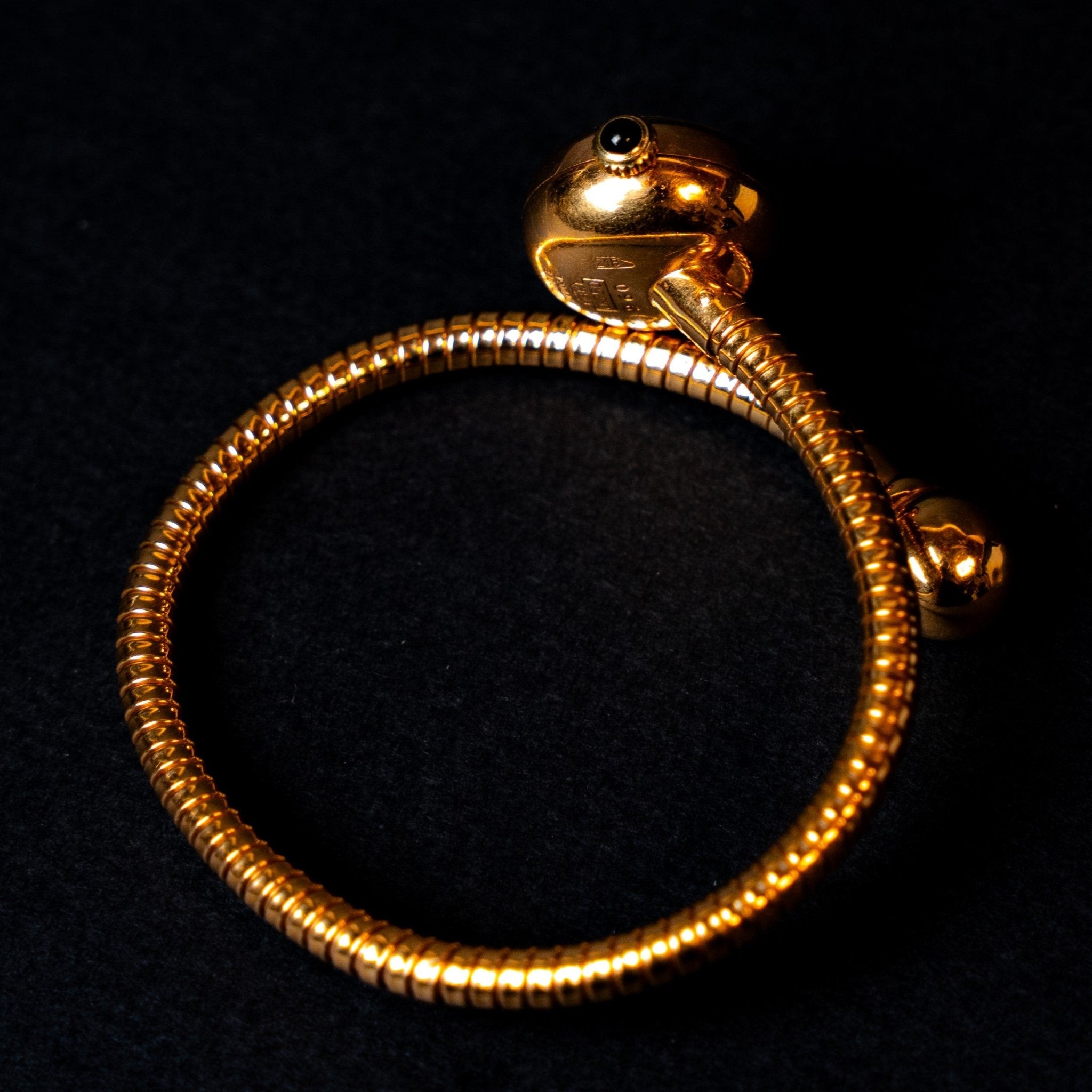 JAEGER - LECOULTRE BOULE LADY TUBOGAS OR - montre vintage - Contre - Temps Paris