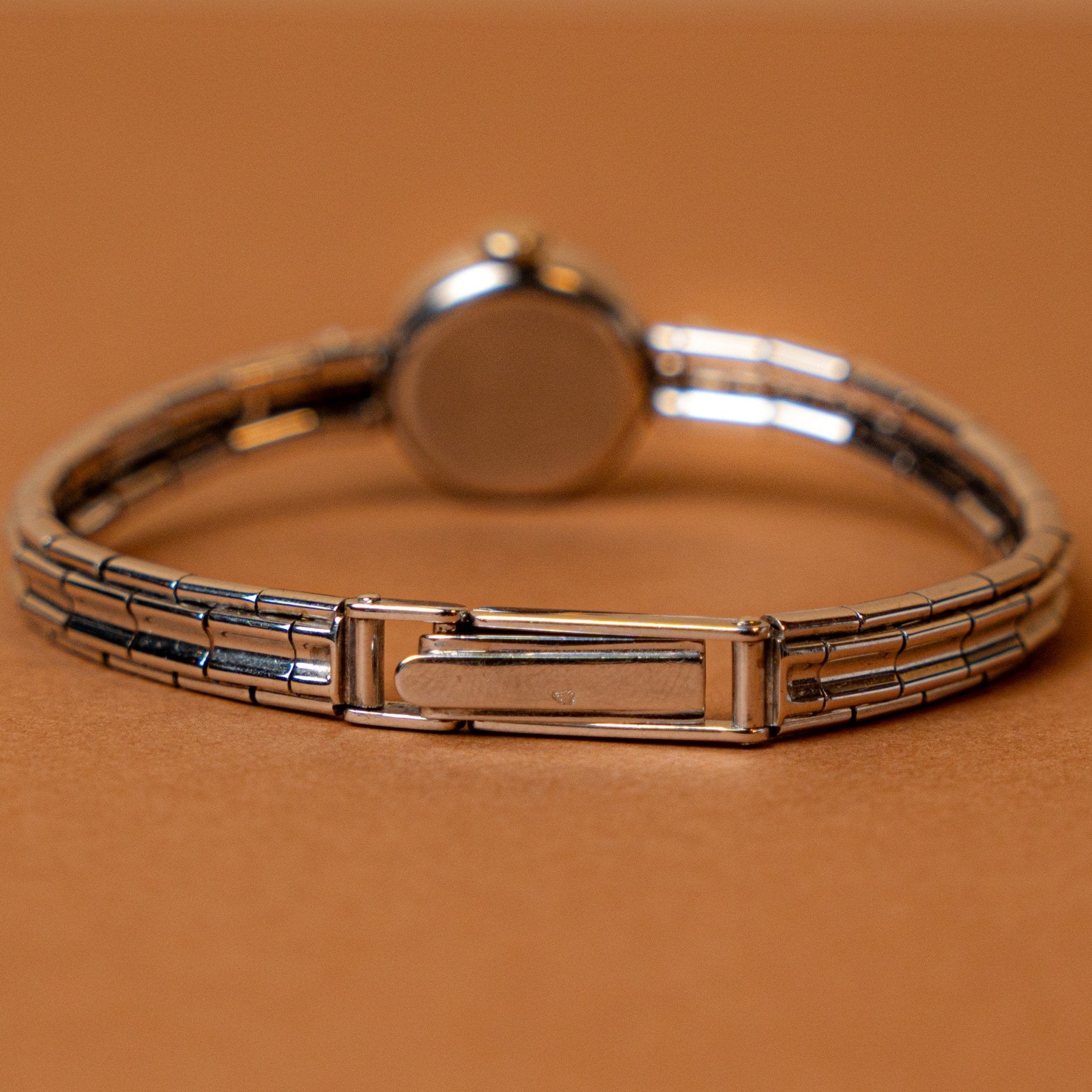 MOVADO LADY MINI PLATINE - montre vintage - Contre - Temps Paris