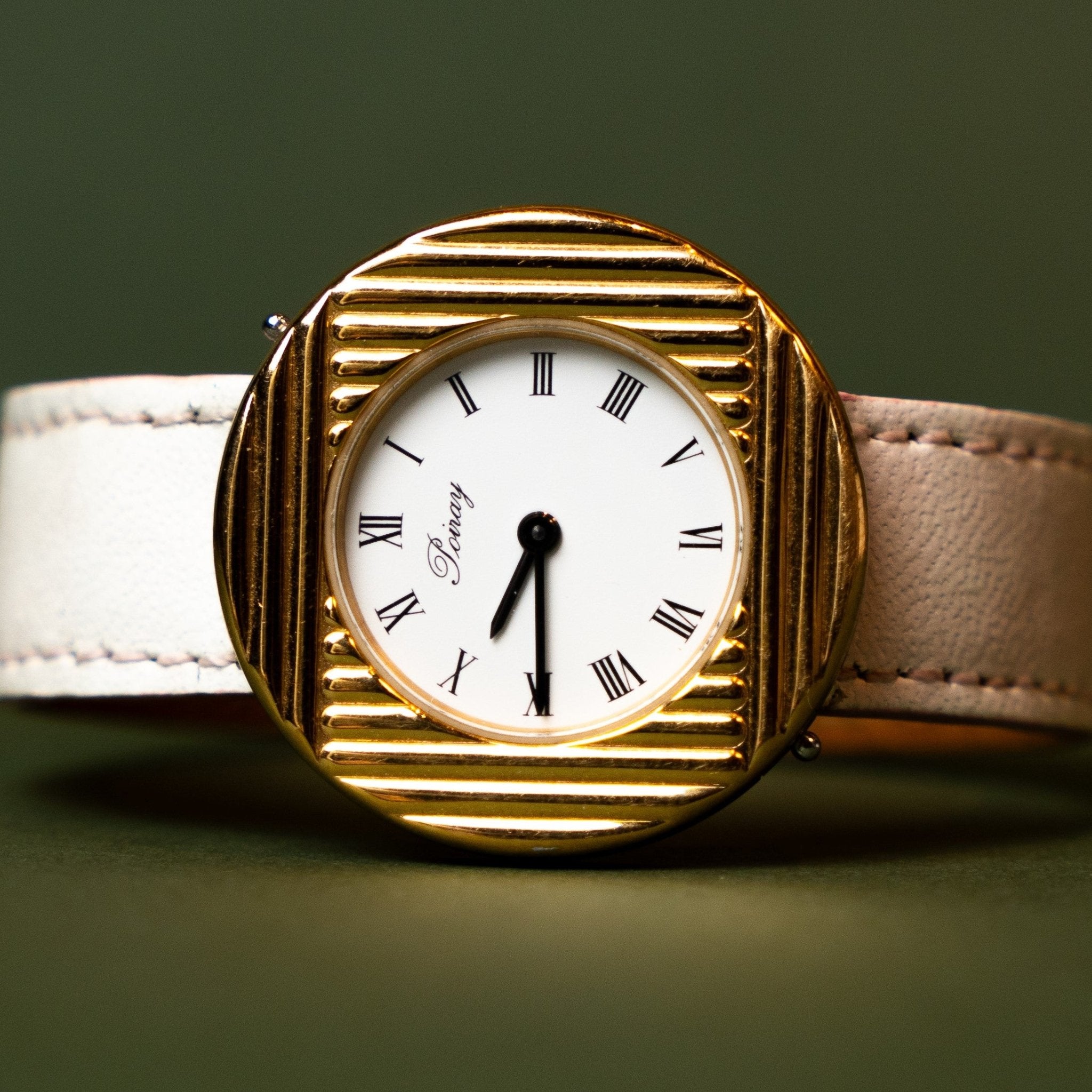 POIRAY MA PREMIERE RONDE BICOLORE - montre vintage - Contre - Temps Paris