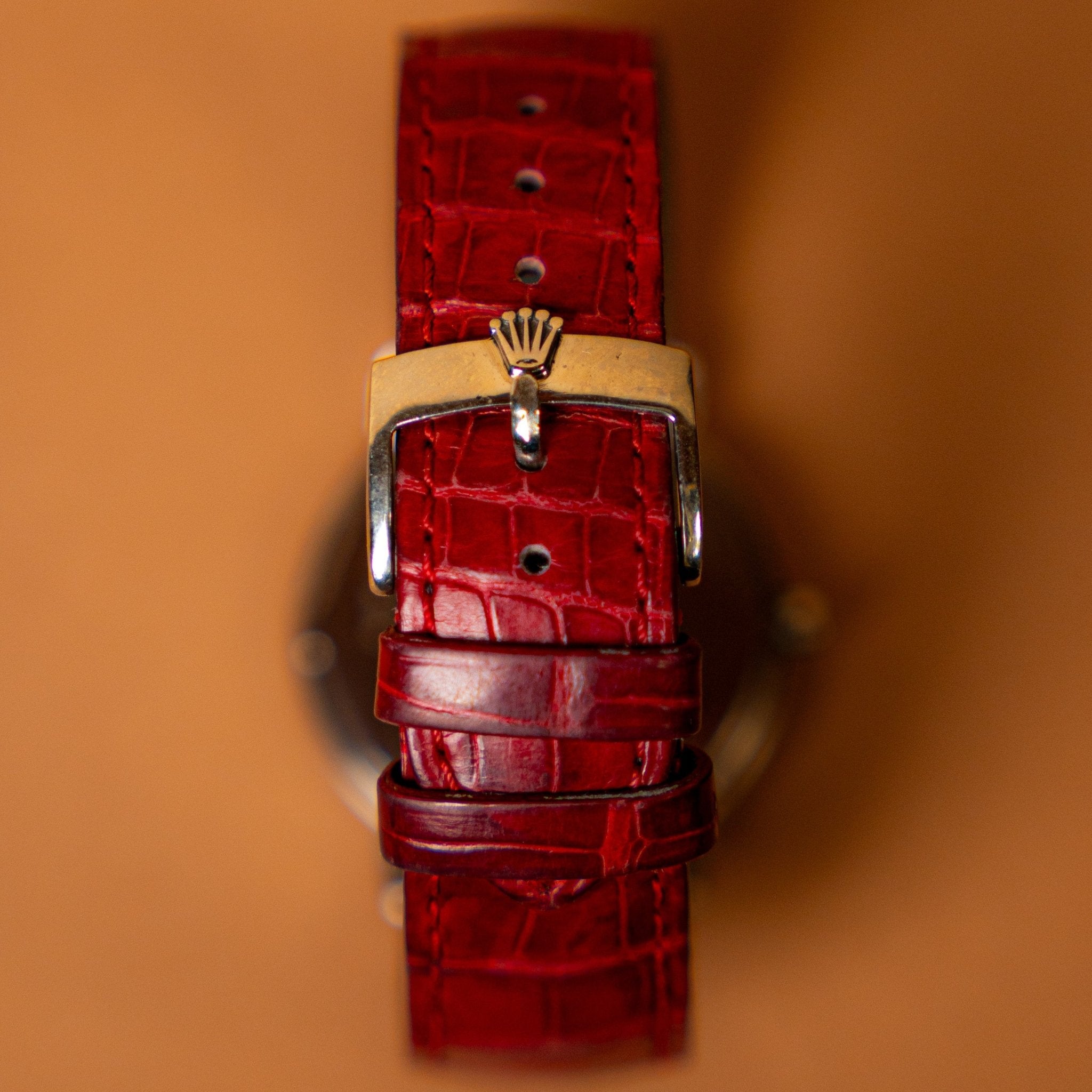 ROLEX CELLINI LADY OR BLANC - montre vintage - Contre - Temps Paris