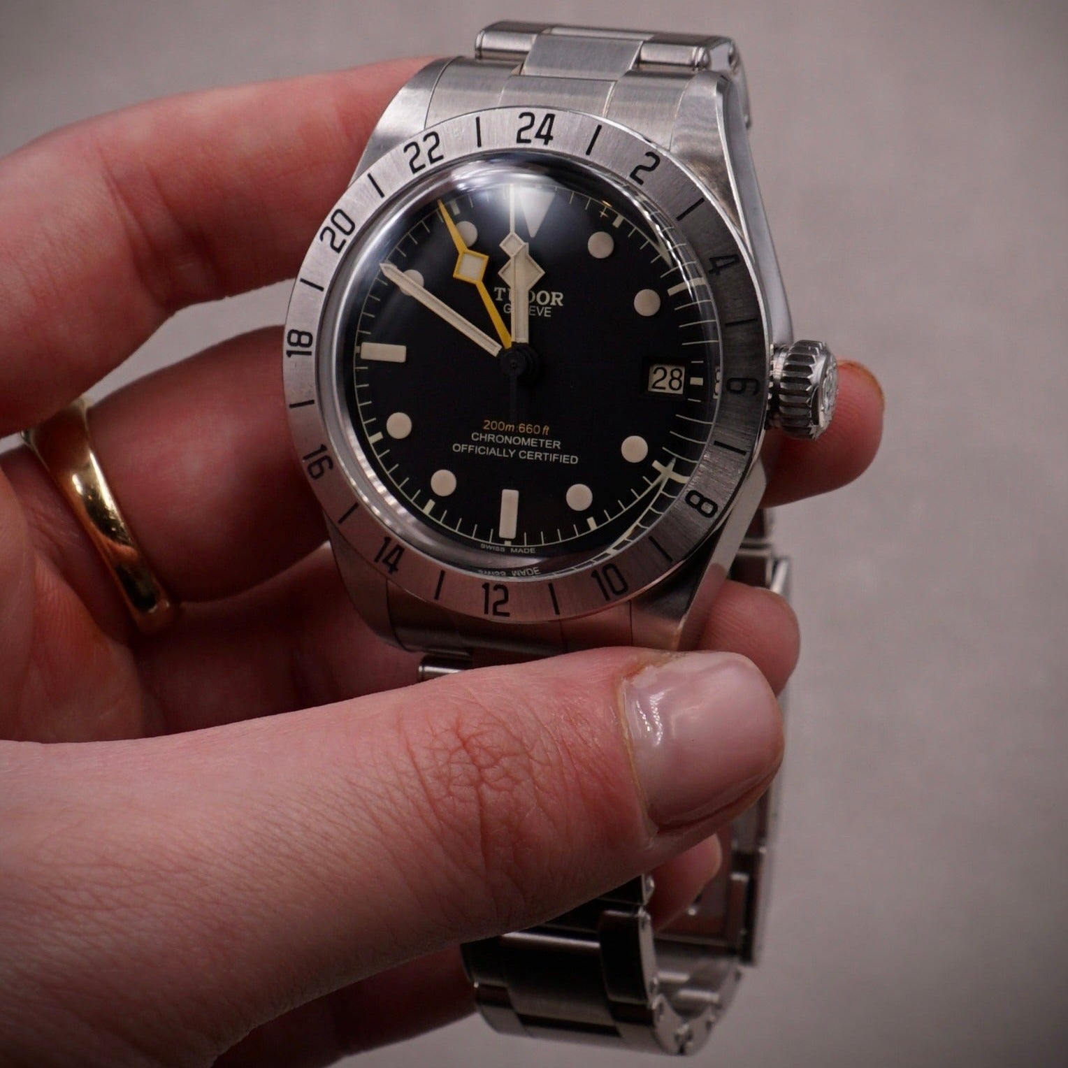 TUDOR BLACK BAY PRO GMT STEEL