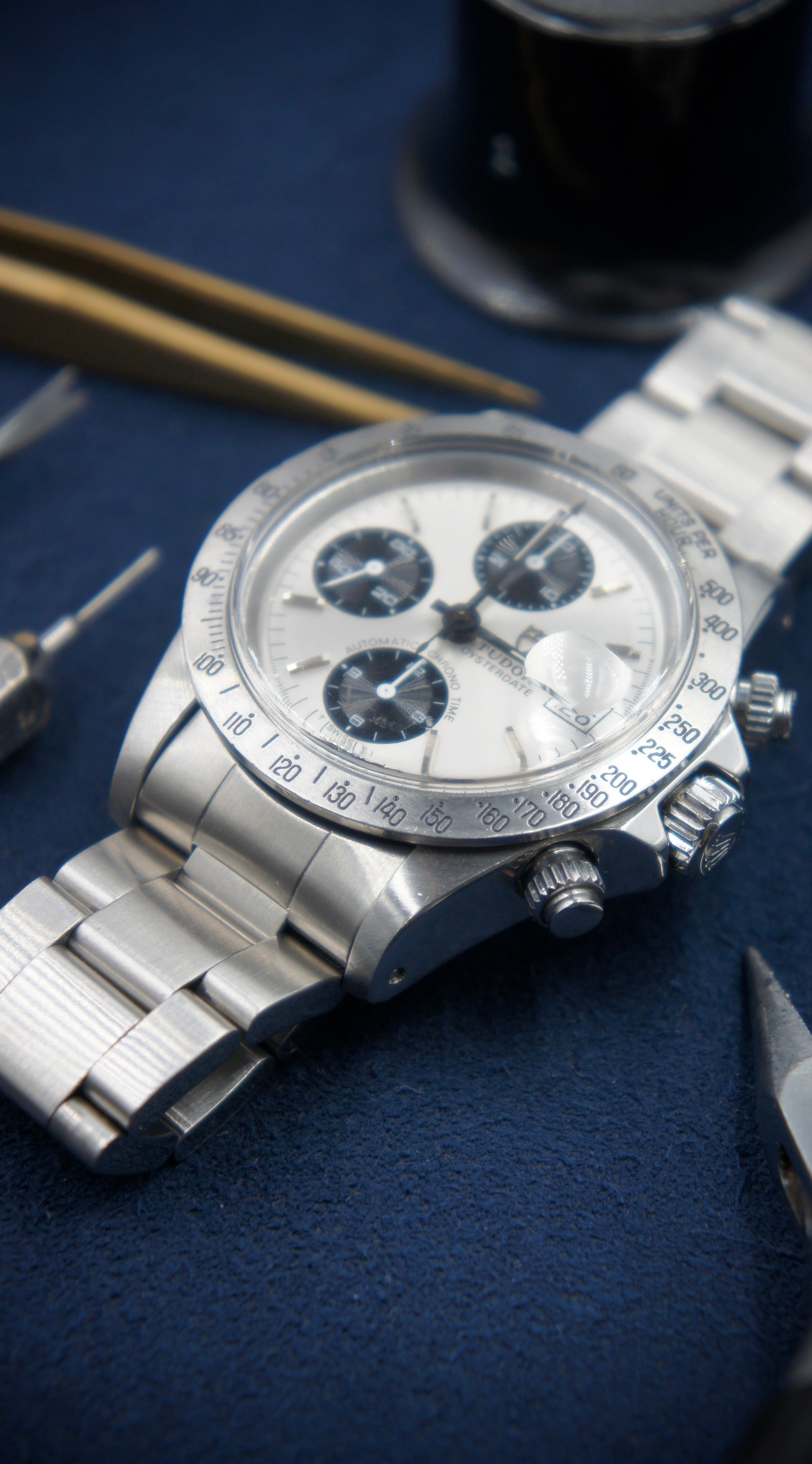 TUDOR CHRONOGRAPHE OYSTERDATE "BIG BLOCK"