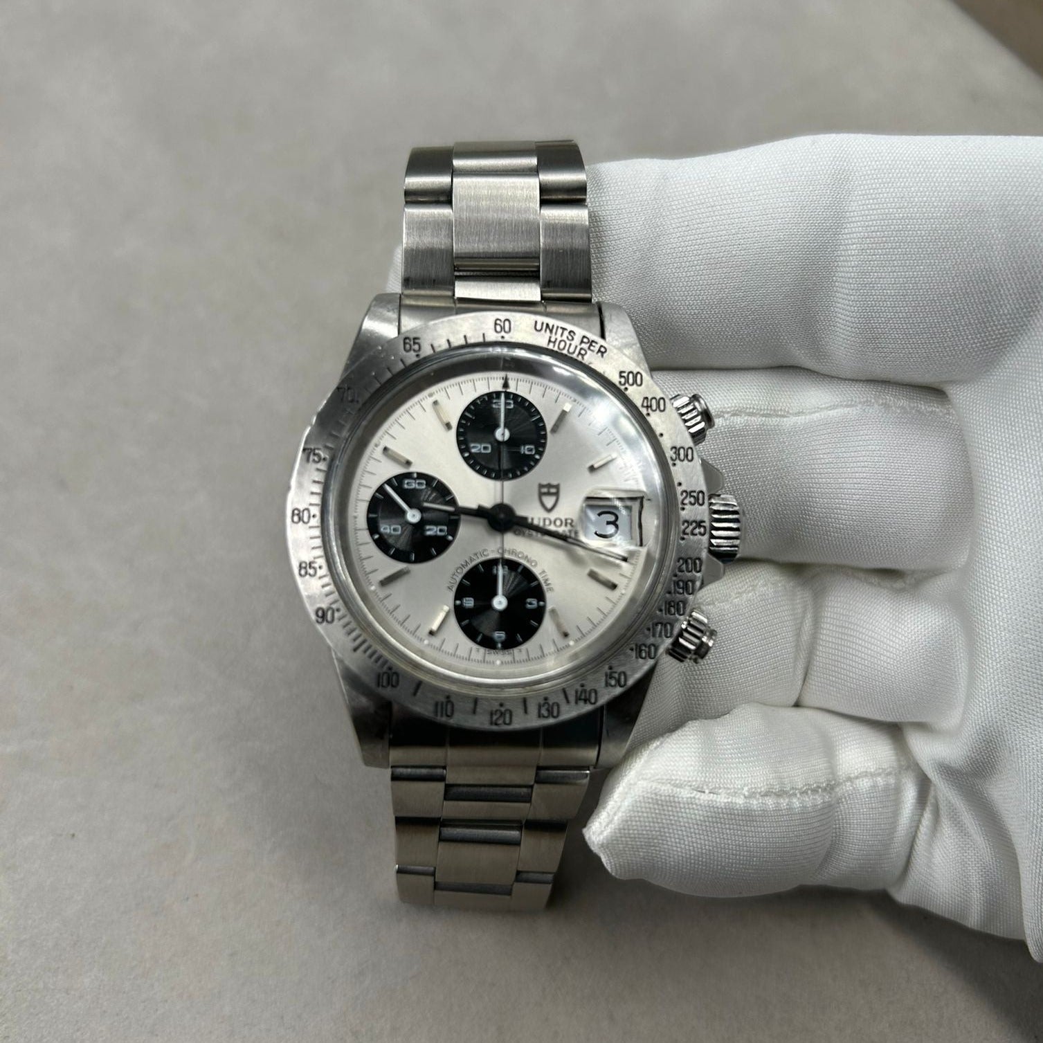 TUDOR CHRONOGRAPHE OYSTERDATE "BIG BLOCK"