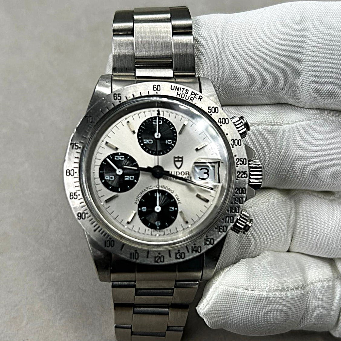 TUDOR CHRONOGRAPH OYSTERDATE “BIG BLOCK”