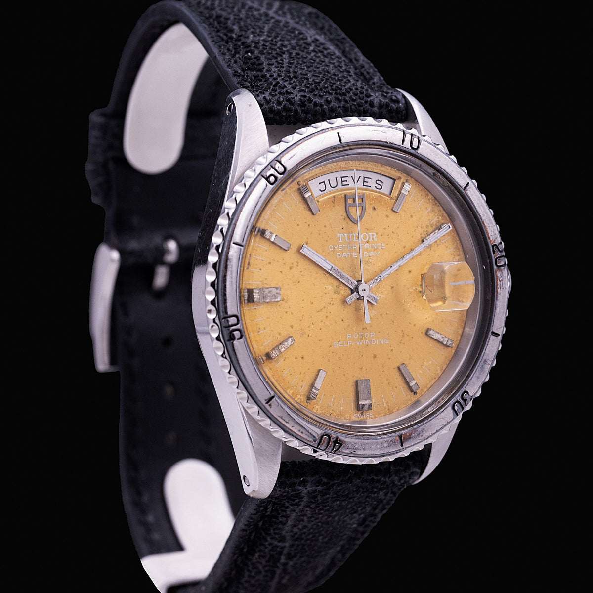 Tudor Oyster Prince Date-Day Ref. 7020/0, années 70 - montre vintage - Contre-Temps Paris
