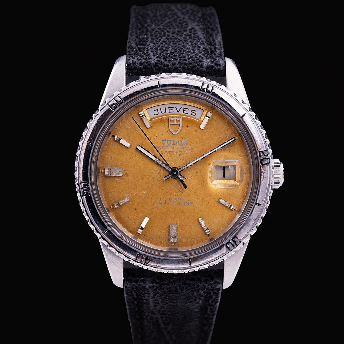 Tudor Oyster Prince Date-Day Ref. 7020/0, années 70 - montre vintage - Contre-Temps Paris