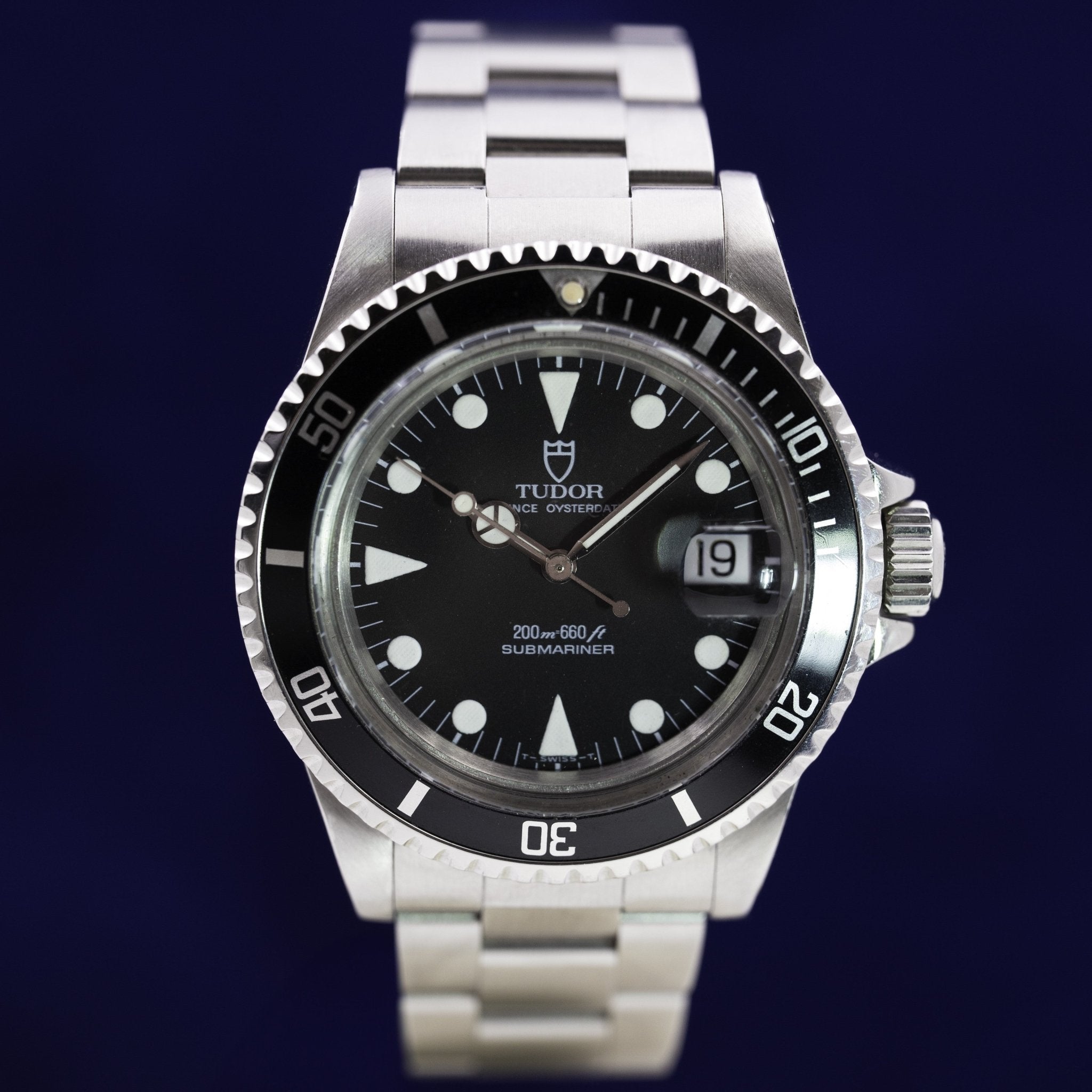TUDOR SUBMARINER DATE - montre vintage - Contre - Temps Paris