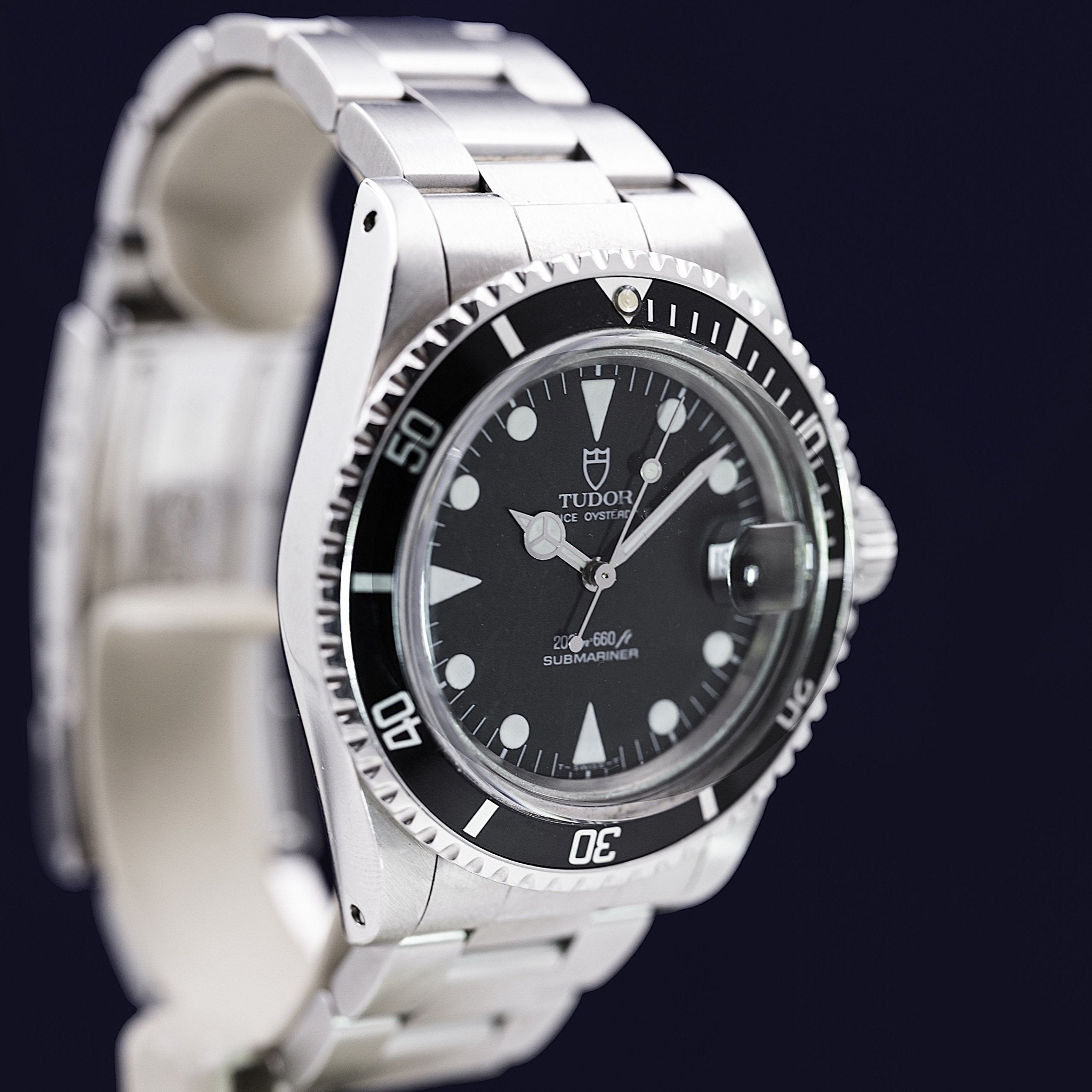 TUDOR SUBMARINER DATE - montre vintage - Contre - Temps Paris