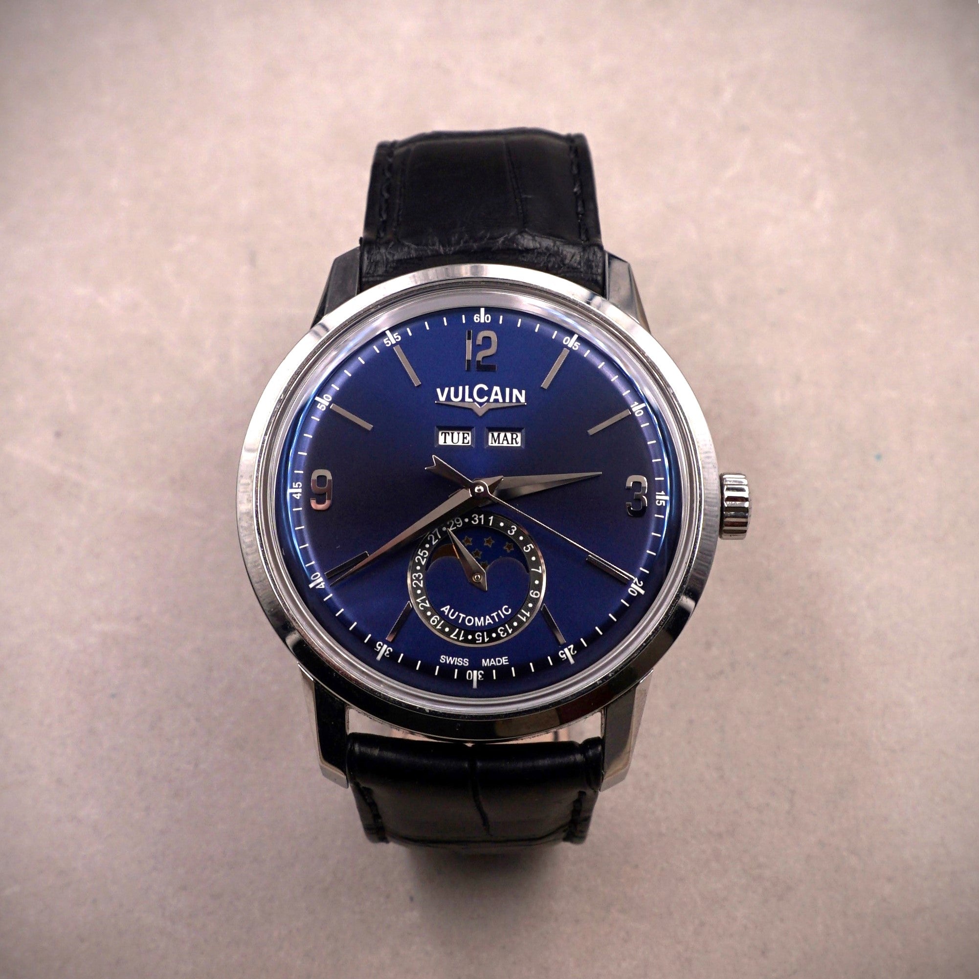 VULCAIN 50'S PRESIDENTS MOON PHASE