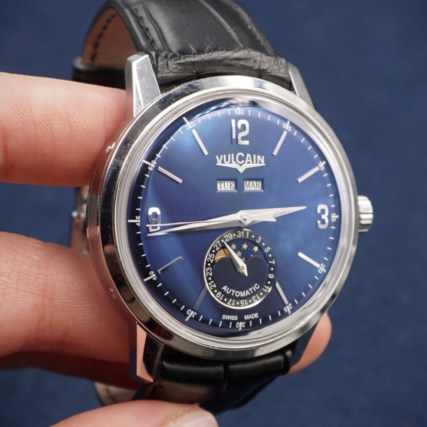 VULCAIN 50'S PRESIDENTS MOON PHASE