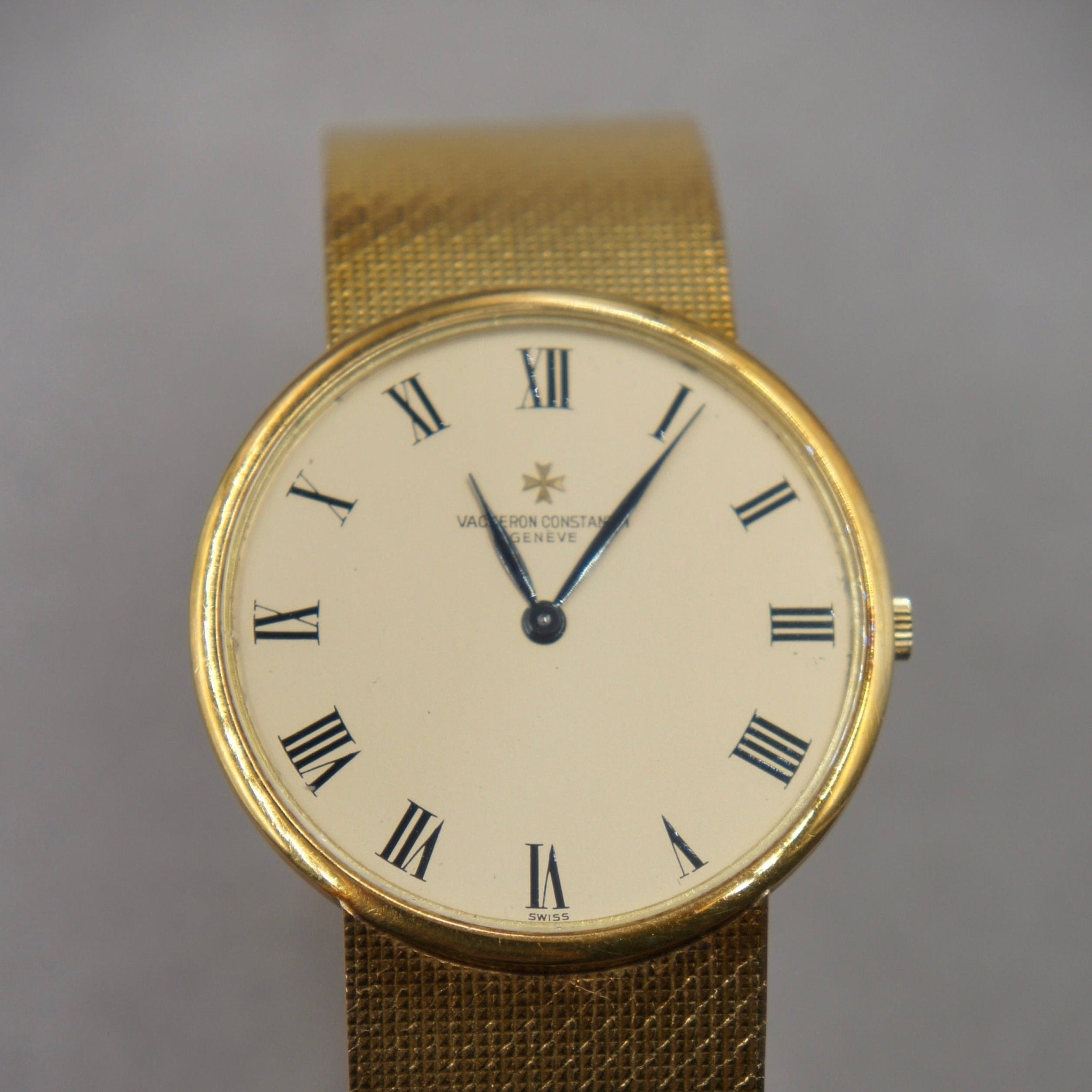 VACHERON CONSTANTIN HOMME TOUT OR - montre vintage - Contre - Temps Paris