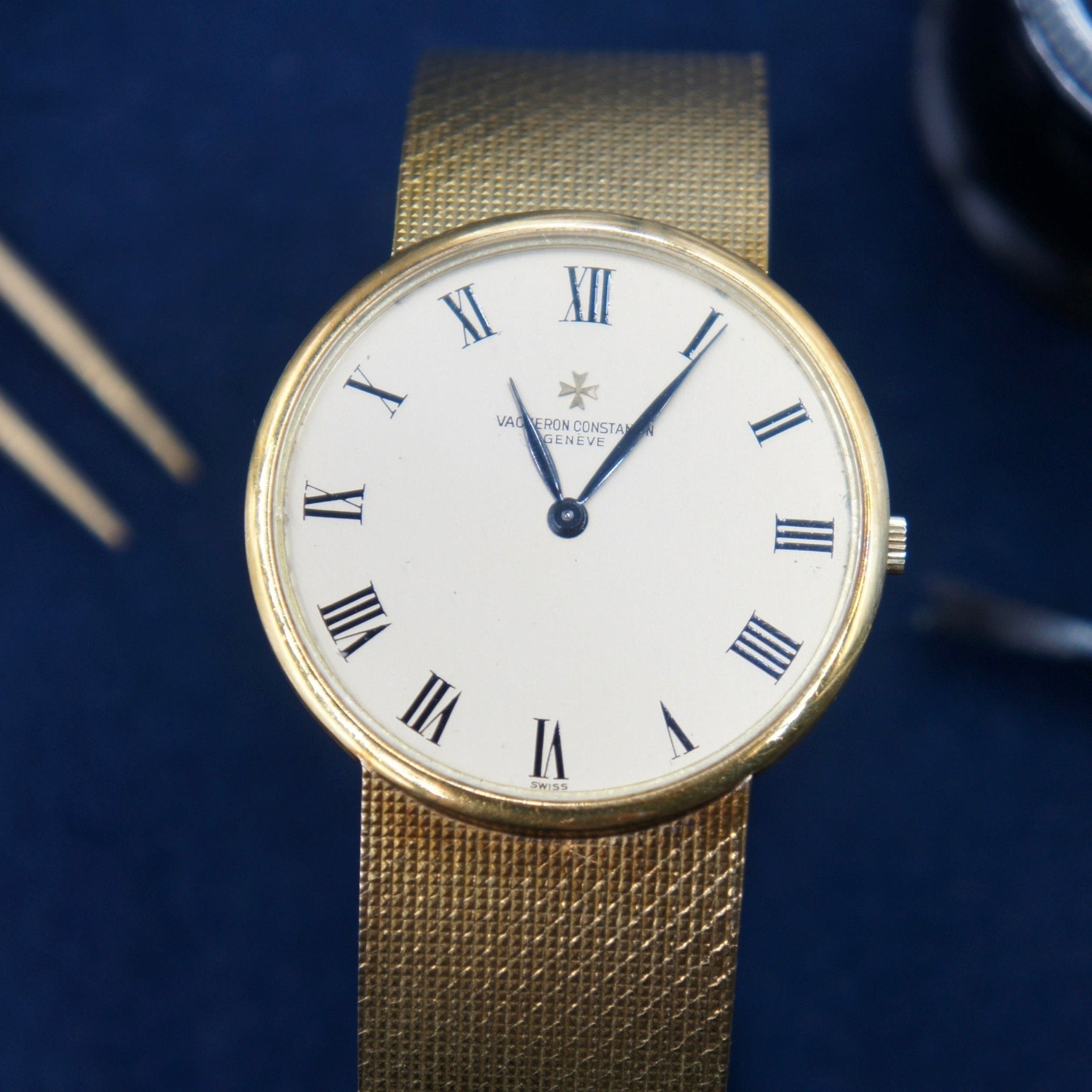 VACHERON CONSTANTIN HOMME TOUT OR - montre vintage - Contre - Temps Paris
