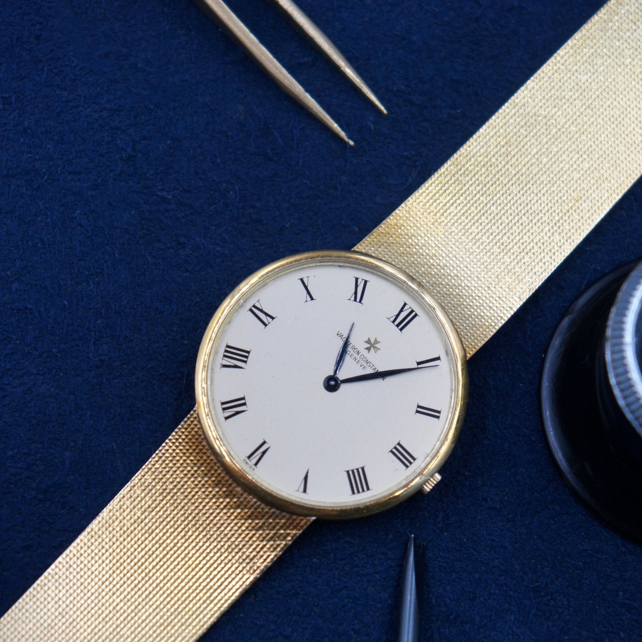VACHERON CONSTANTIN HOMME TOUT OR - montre vintage - Contre - Temps Paris