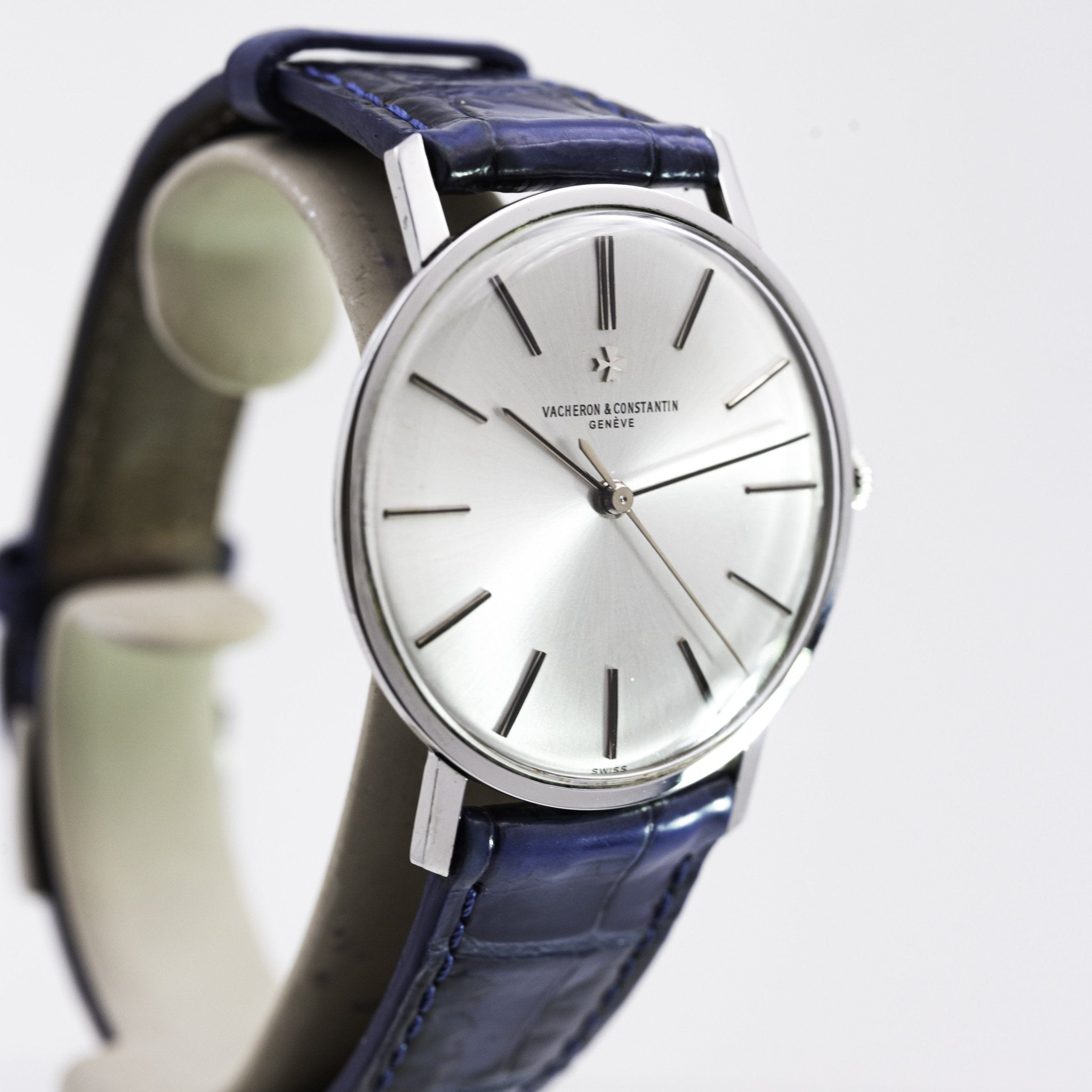 VACHERON CONSTANTIN CLASSIQUE ULTRA PLATE ACIER - montre vintage - Contre - Temps Paris